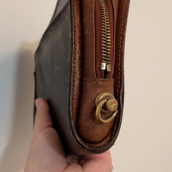 Authentic Louis Vuitton Orsay Monogram Canvas Clutch Bag Pouch Wristlet - Picture 12 of 16